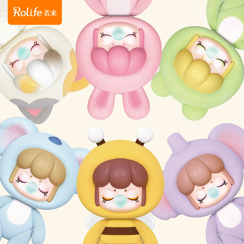 rolife Ruolai スポット BabyNanci ファーリー アニマル シリーズ ブラインドボックス かわいい人形 クリエイティブ ギフト|undefined