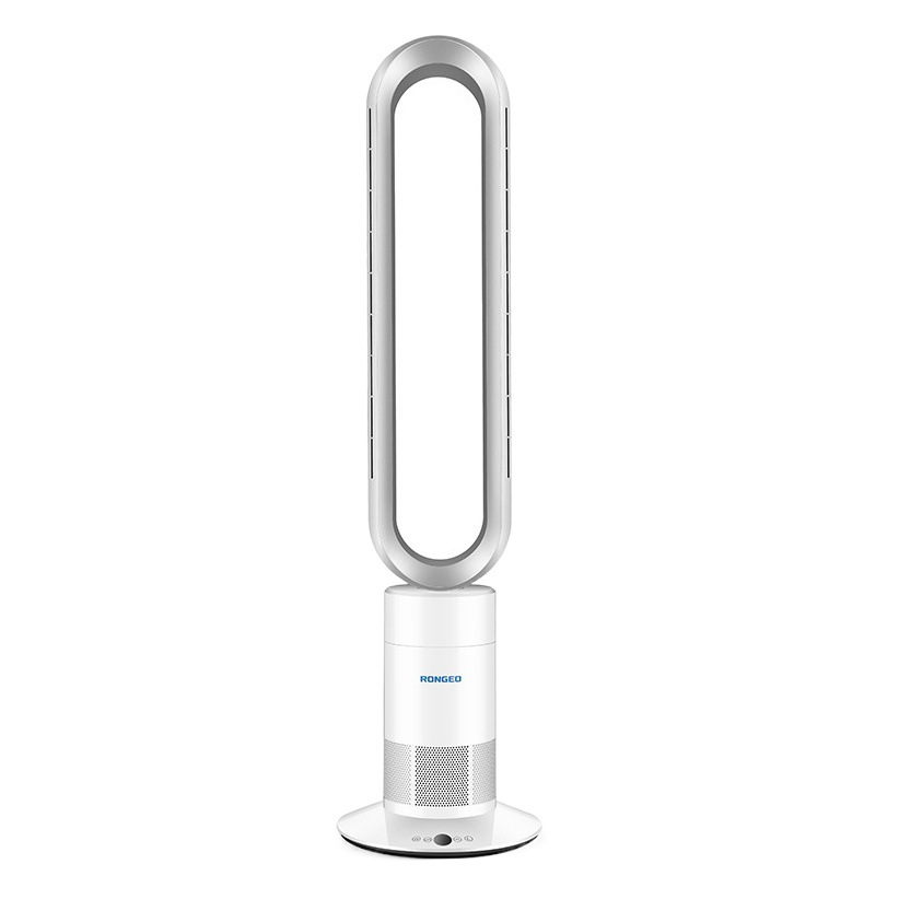 Ventilador sin hojas de Alemania Rongzhi, ventilador de circulación de aire de ahorro de energía para el hogar, ventilador eléctrico de escritorio, ventilador sin hojas de control remoto, ventilador de piso image 1