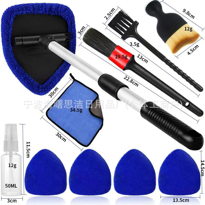 Car air vent cleaning brush interior crevice brush