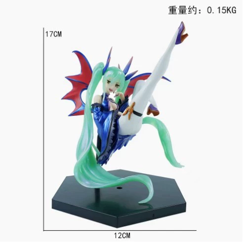 Фигурка Hatsune Miku, ПВХ, ~23 см — варианты Sakura и Cinderella в коробке