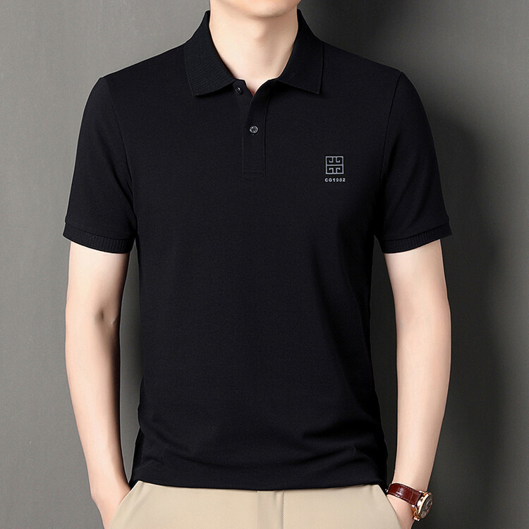 Summer casual cotton polo