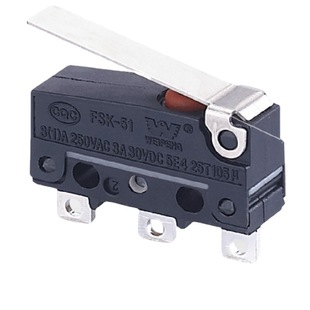 Long handle press micro switch waterproof IP67 straight handle reset micro switch IP67 large Micro Switch 3 feet