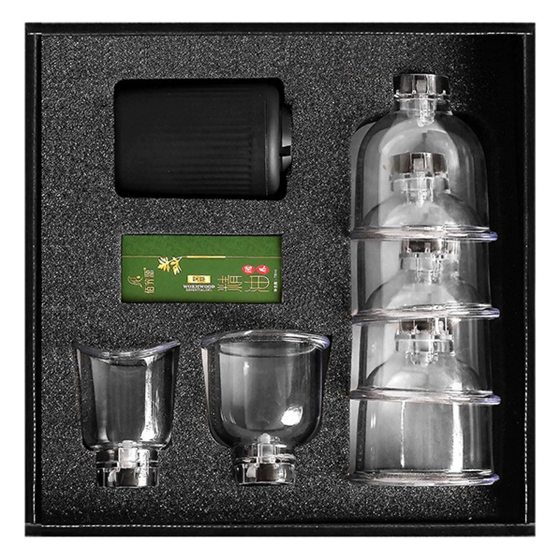 Электрический массажер гуаша для разблокировки меридианов, с функцией подогрева и вытяжения, для домашнего использования, универсальный для всего тела, щетка-массажер для физиотерапии.