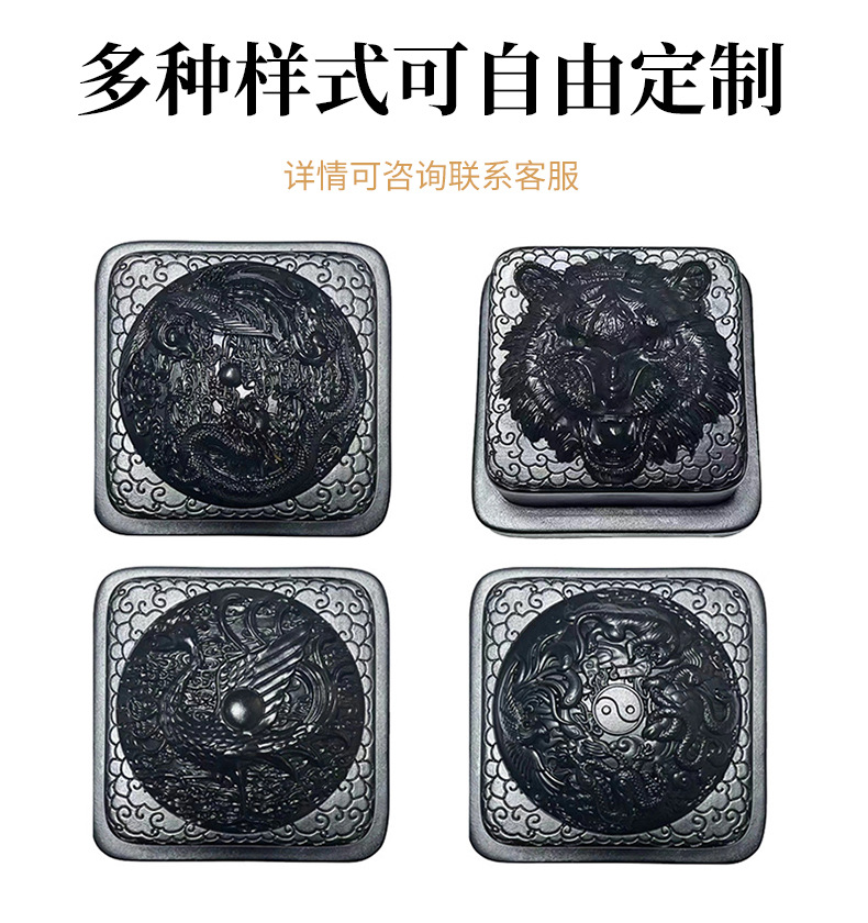 Songyan Ink Moxa Heat Compress Paste 500g Herbal Body Warming Mud for Waist Wellness in use