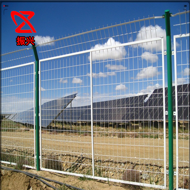 工厂批发光伏发电围栏 防护网片 防护措施围栏网 电厂金属防护网