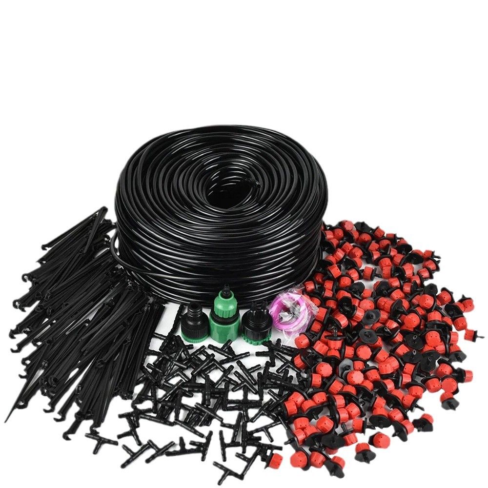 Set de boquilla automática de riego por goteo set de riego por goteo ajustable para jardín sistema de riego por goteo set de agua