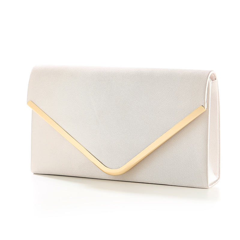 All Seasons Season Women's Gender Women's ABS PC Solid Color Elegant Square Lock Clasp Evening Bag
