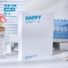 Simple English style information book - white (100 pages)