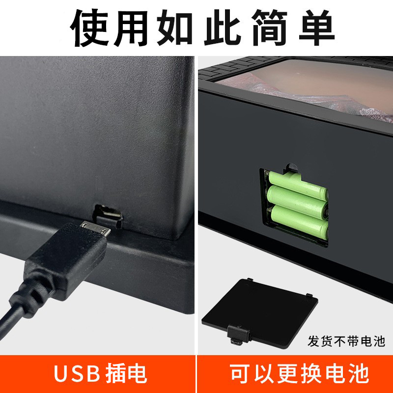 Amazonas Nueva simulación de fuego de carbono llama lámpara LED retro moda artesanía chimenea viento lámpara creativa decoración Decoración