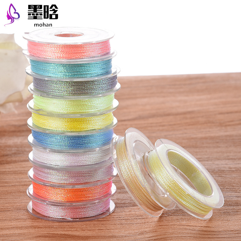 피쉬 라인 플레이트 * 3 가닥 12 색 싱글 플레이트 22 미터