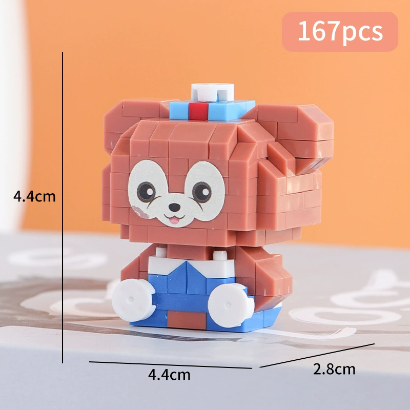 Mini Brick Figures (Lego) Cartoon Micro Constructor, Multiple Characters, 168–532 pcs Variants