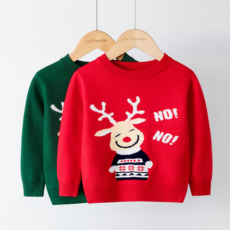 Christmas Fashion Christmas Tree Snowflake Elk Polyacrylonitrile Fiber Hoodies & Knitwears display picture 2