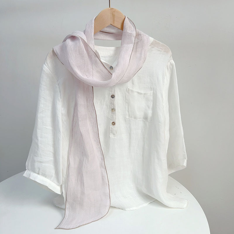 아마 순수한 보라색-15*170cm