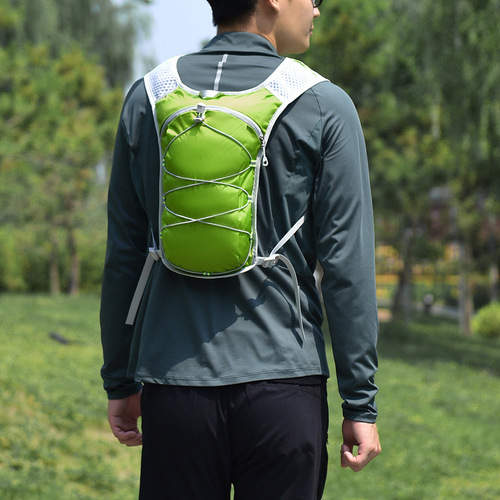 Portable unisex running vest bag, off-road marathon backpack, outdoor sports cycling backpack