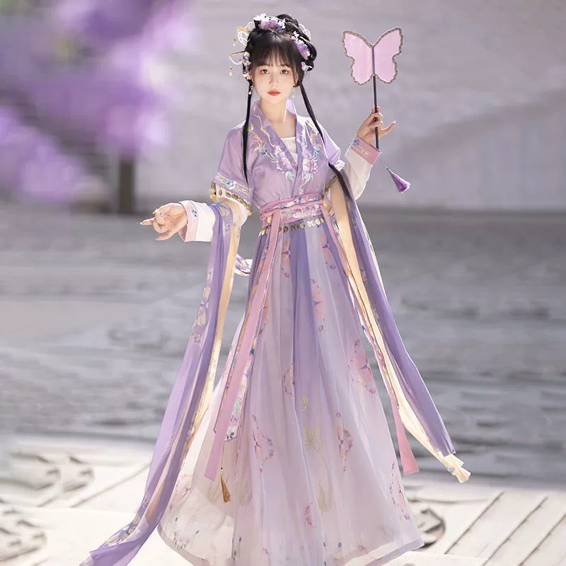 Genuine summer Hanfu, Chinese style, autumn, full set