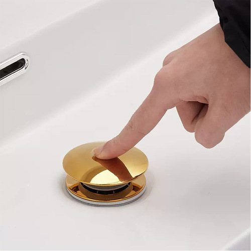 Anti-odor wall drain set right-angle in-wall brass basin accessories washbasin bounce drain drain pipe set