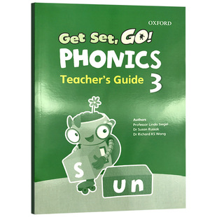 Get Set Go Phonics Teacher's Guide 3 Oxford Phonics for Toddlers