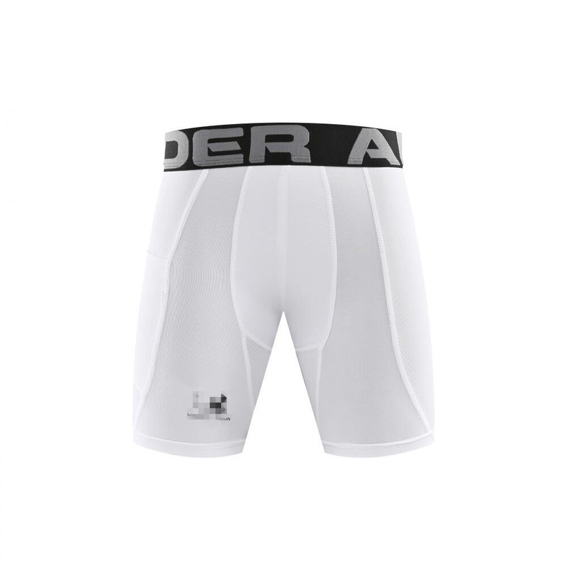 American-style men's tight-fitting pants, high-elasticity training pants, thin fitness running basketball shorts, quick-dry sports shorts