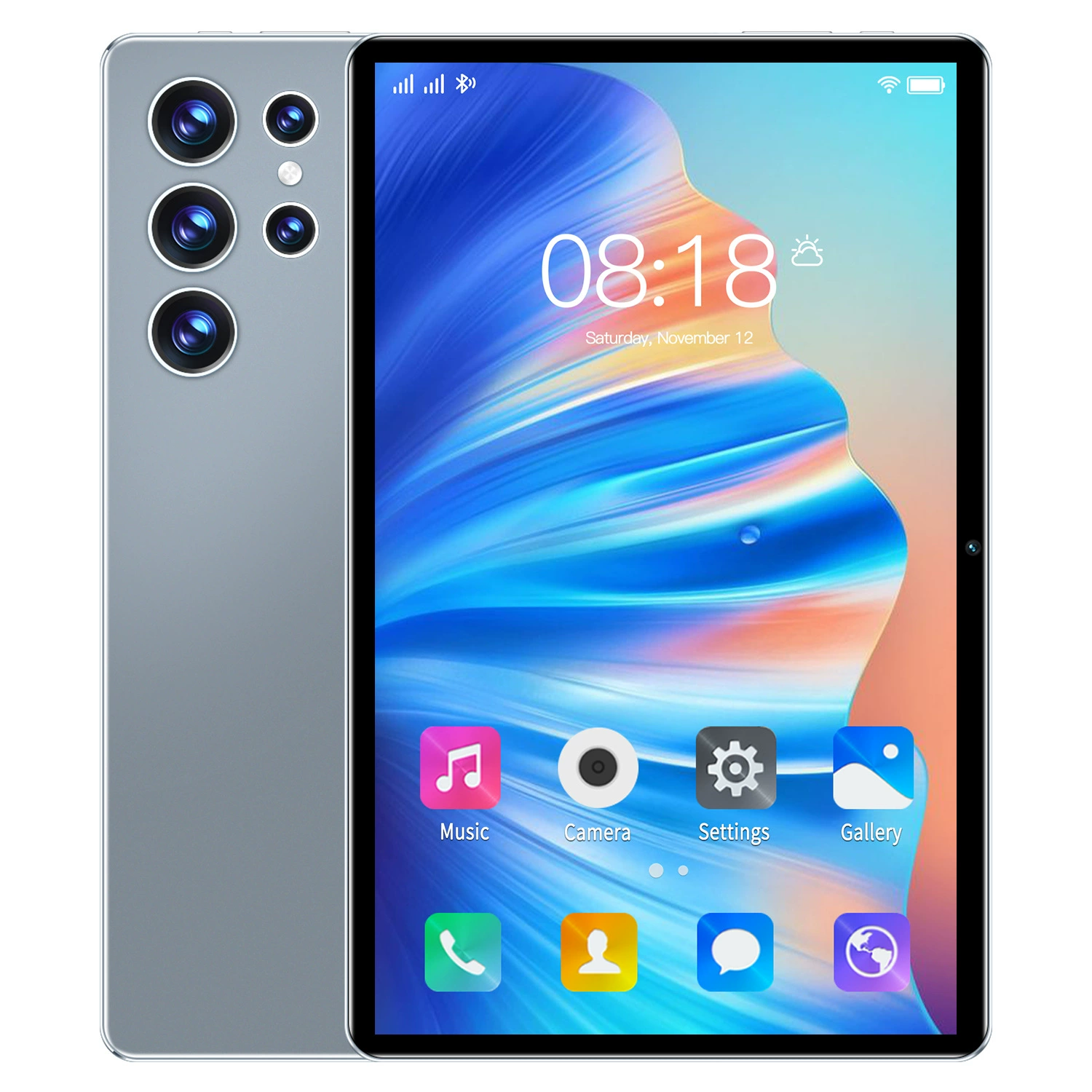 Планшет 10,1 дюйма Android 4G (2023) MTK6750A, 4ГБ ОЗУ 32ГБ ПЗУ, полноэкранный IPS