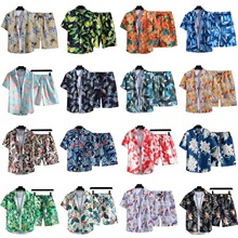 �羳����ѷ TikTok Temu Men's 5XL Plus Size Songkran Floral S
