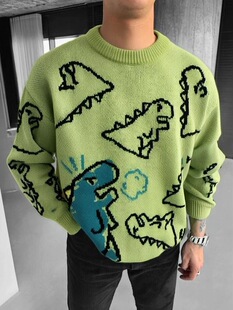 R 32627 Dinosaur Knit Sweater ����ᘿ��� �羳�����R�d