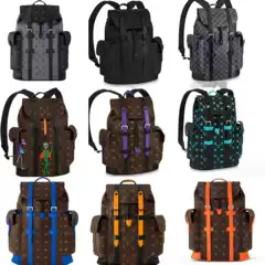 Men's Backpack Trendy Fashion Printed Casual Large Capacity New Computer School Bag Travel Backpack