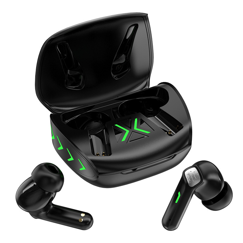 Ghadshi Y1 e-sports juego de auriculares bluetooth retardo cero ENC de doble cubierta de reducción de ruido de llamadas auriculares inalámbricos transfronterizos