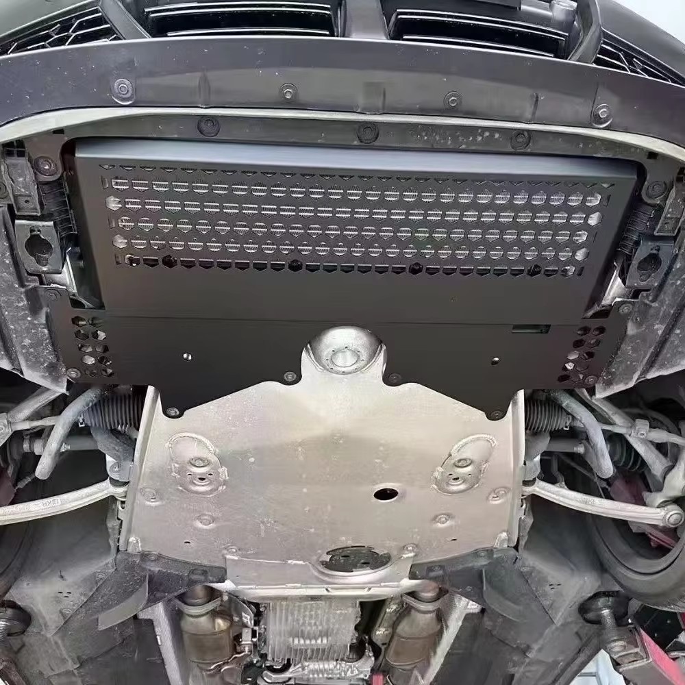 Suitable for Bmw G80 G82 G87 M2 M3 M4 Magnesium Aluminum Alloy Oil Cooler Protection Plate Lower Guard Plate