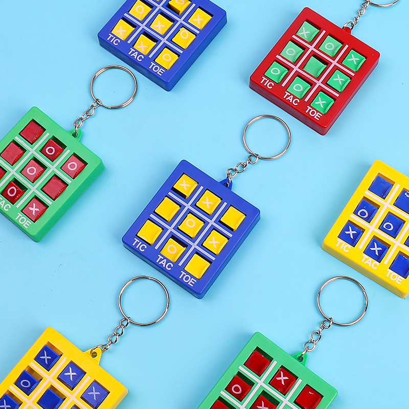 クロスボーダーXO井字碁小学生のキーホルダープラスチック棋類三子碁玩具がよく売れています。|undefined
