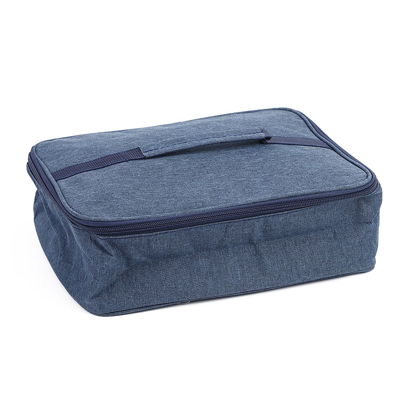 Rectangular lunch box, bag, handheld thermos, oxford cloth, increased thickness, food bag