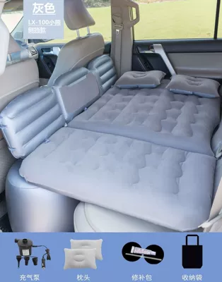 artifact car travel bed, Vehicle-mounted inflatable bed - gray-bear-side-guard-without-head-protection