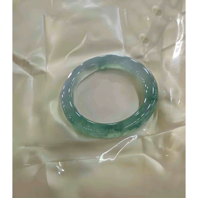 Натуральный бирманский ледяной нефритовый браслет подлинный женский нефрит