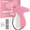 Rose pink gun + 1000 glue needle + 5 needles [0.5mm glue needle]