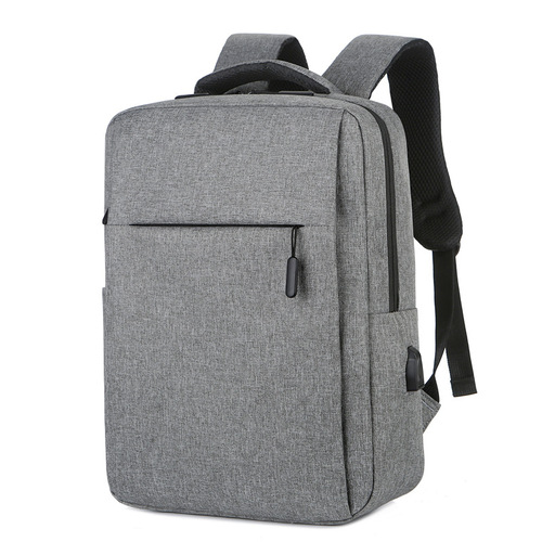 Large-capacity Oxford cloth backpack 15-inch 16-inch laptop business computer bag student school bag printed logo