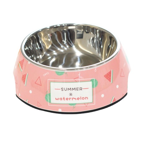 Stainless steel dog bowl food bowl melamine A5 material cat bowl wholesale pet bowl feeding food and water cat supplies dog bowl