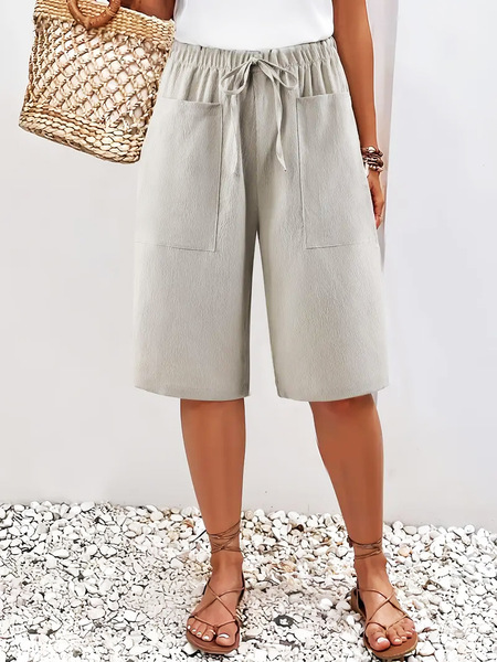 summer solid shorts