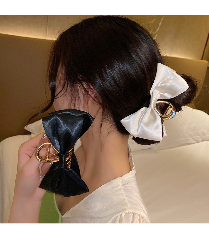 Large Bow Shark Clip Hair Accessories Wholesale display picture 3