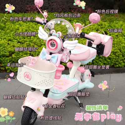 Other Electric Vehicle Accessories: Aima Vehicle Decoration Windshield Rearview
