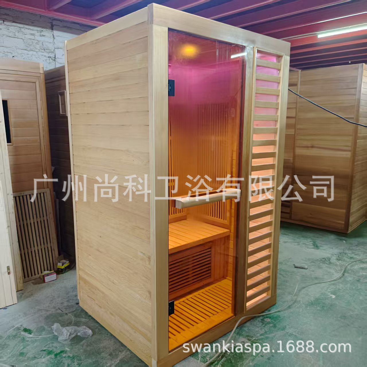 家用桑拿房双人远红外线频谱纳米光波远红外能量屋双人豪华汗蒸房