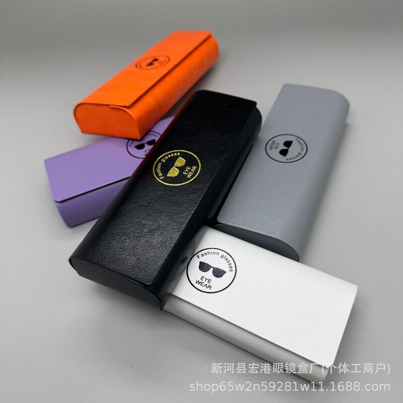 Customized Link Glasses Case, High-End Pressure-Resistant Student Glasses Case, Handmade Glasses Case, Large Frame Jewelry Packaging Box