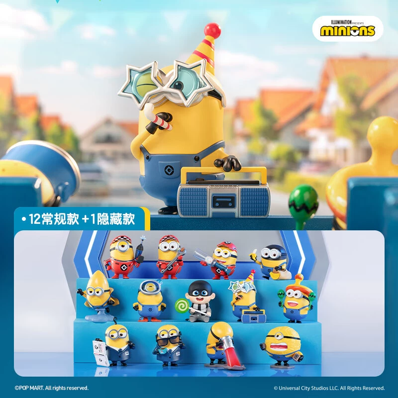 POP MART Глобальная Despicable Me 4 Сезон Фигура Слепая Коробка Модный Игрушечный Декор Подарок на день рождения