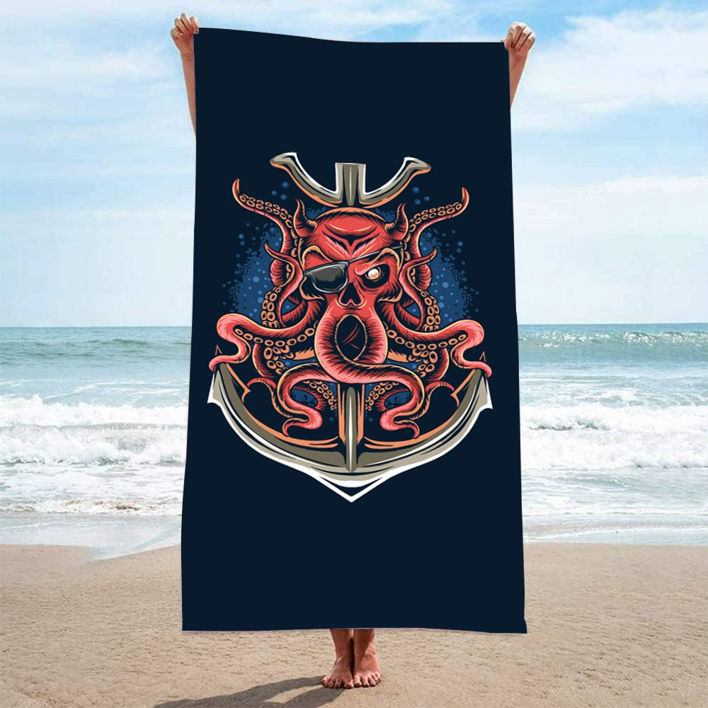 Quick dry double-sided beach cartoon cute bath towel, (Physicals), Amazon