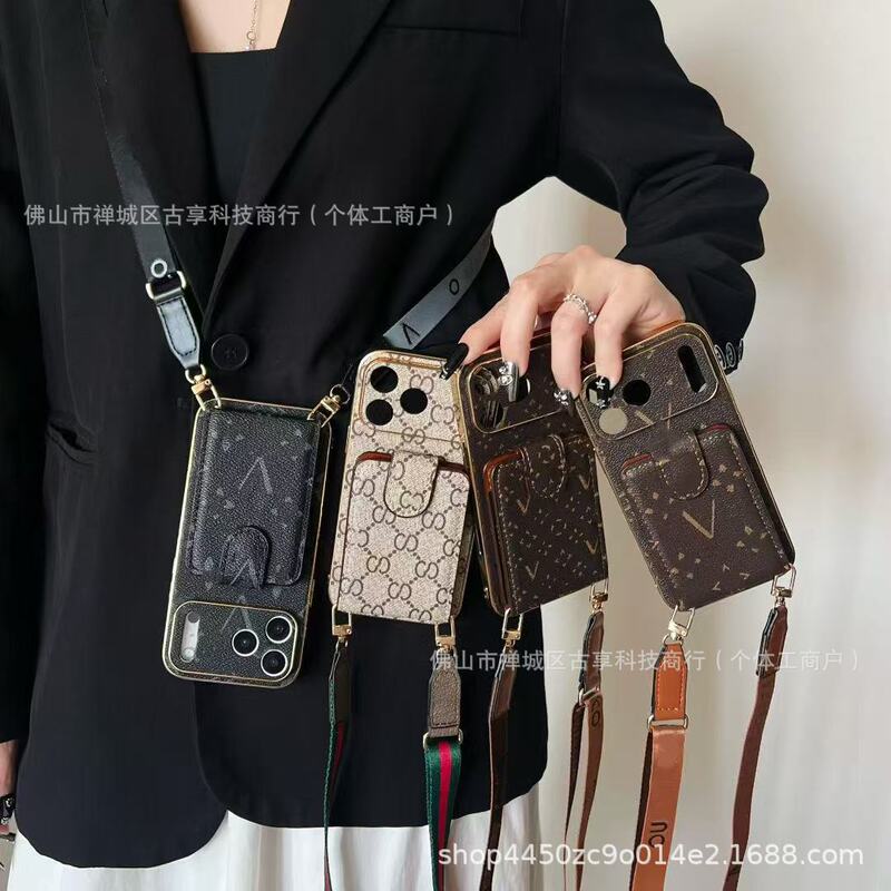 Electroplated Single Shoulder Crossbody Phone Case Suitable for iPhone 17 Pro Max Full Cover 16 Pro Fashion Women 15 Electroplated Single Shoulder Crossbody Phone Case Suitable for iPhone 17 Pro Max Full Cover 16 Pro Fashion Women 15