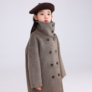 2025 Custom-Made Small Batch Orders for Kidsren's Double-Sided Woolen Outwears and Custom-Made Woolen Outwears