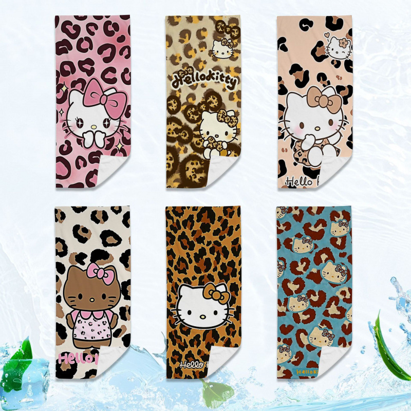 Cross-Border Charming Leopard Print Cooling Towel, Essential for Outdoor Swimming, Fitness, Sports, Yoga, Beach Towel, Bath Towel Wholesale Cross-Border Charming Leopard Print Cooling Towel, Essential for Outdoor Swimming, Fitness, Sports, Yoga, Beach Towel, Bath Towel Wholesale