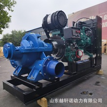 600立方水泵机组 可移动防汛排涝泵车 城市排涝救援自吸式抽水泵