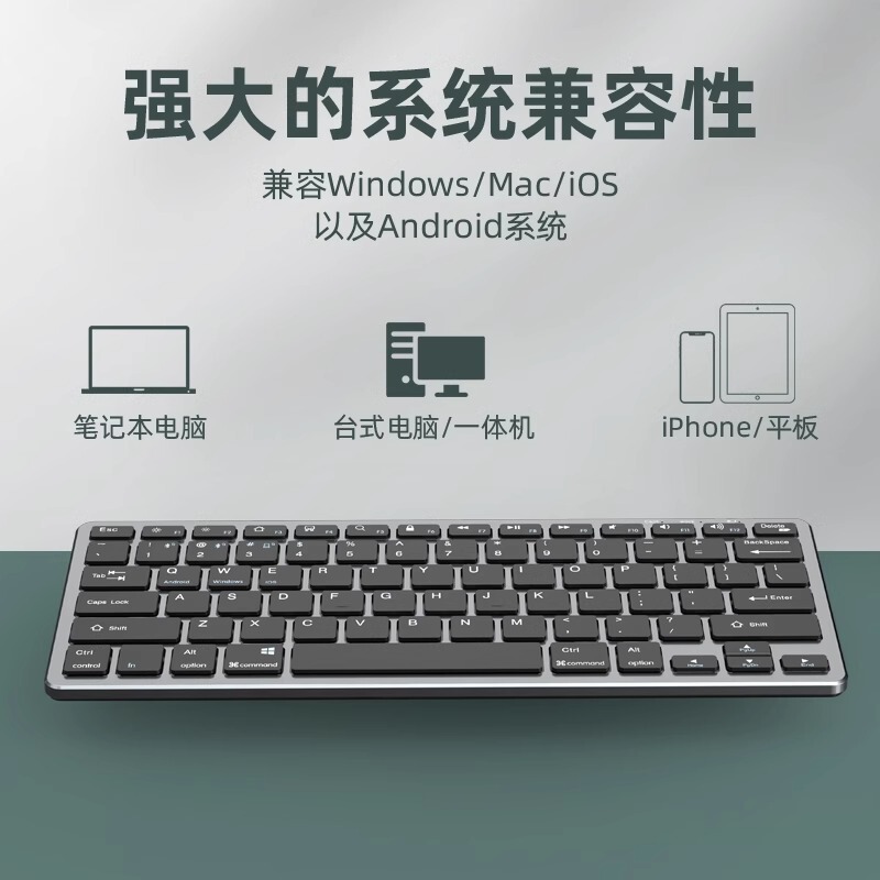 ミニデュアルモードワイヤレスBluetoothキーボードとマウスのセットは、デルのコンピューター、タブレット、携帯電話に適しており、女性のオフィスでのタイピングに最適です。|undefined
