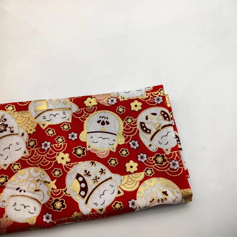 빨간 행운의 고양이