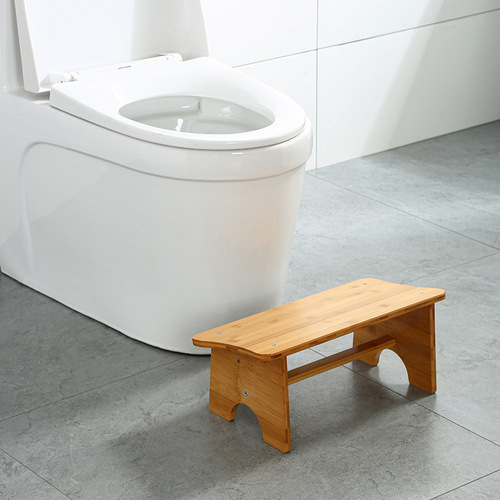 Multifunctional toilet stool foot stool office solid wood footrest stool bathroom foot non-slip stool wholesale