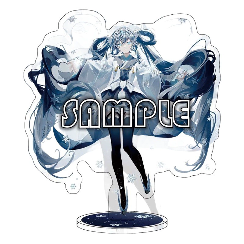 Hikyu Miku периферия вертикальная двухмерная японская аниме настольная украшение